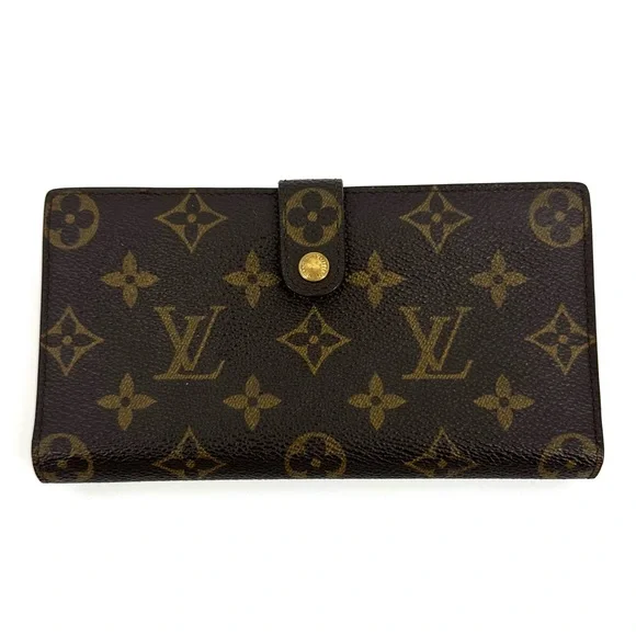 Louis Vuitton Vintage French Purse Long Wallet Kiss Lock - Picture 16 of 16